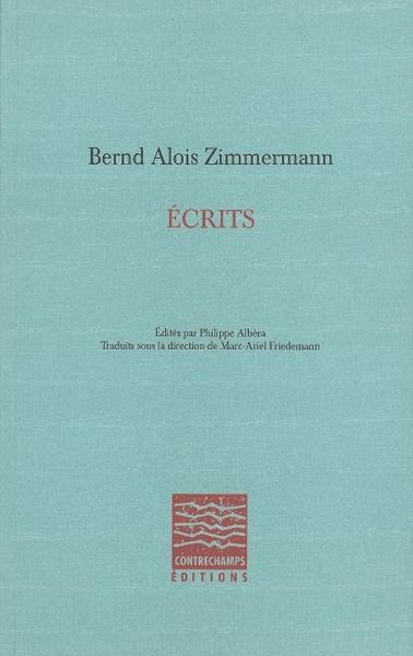 Ecrits (ZIMMERMANN B A)