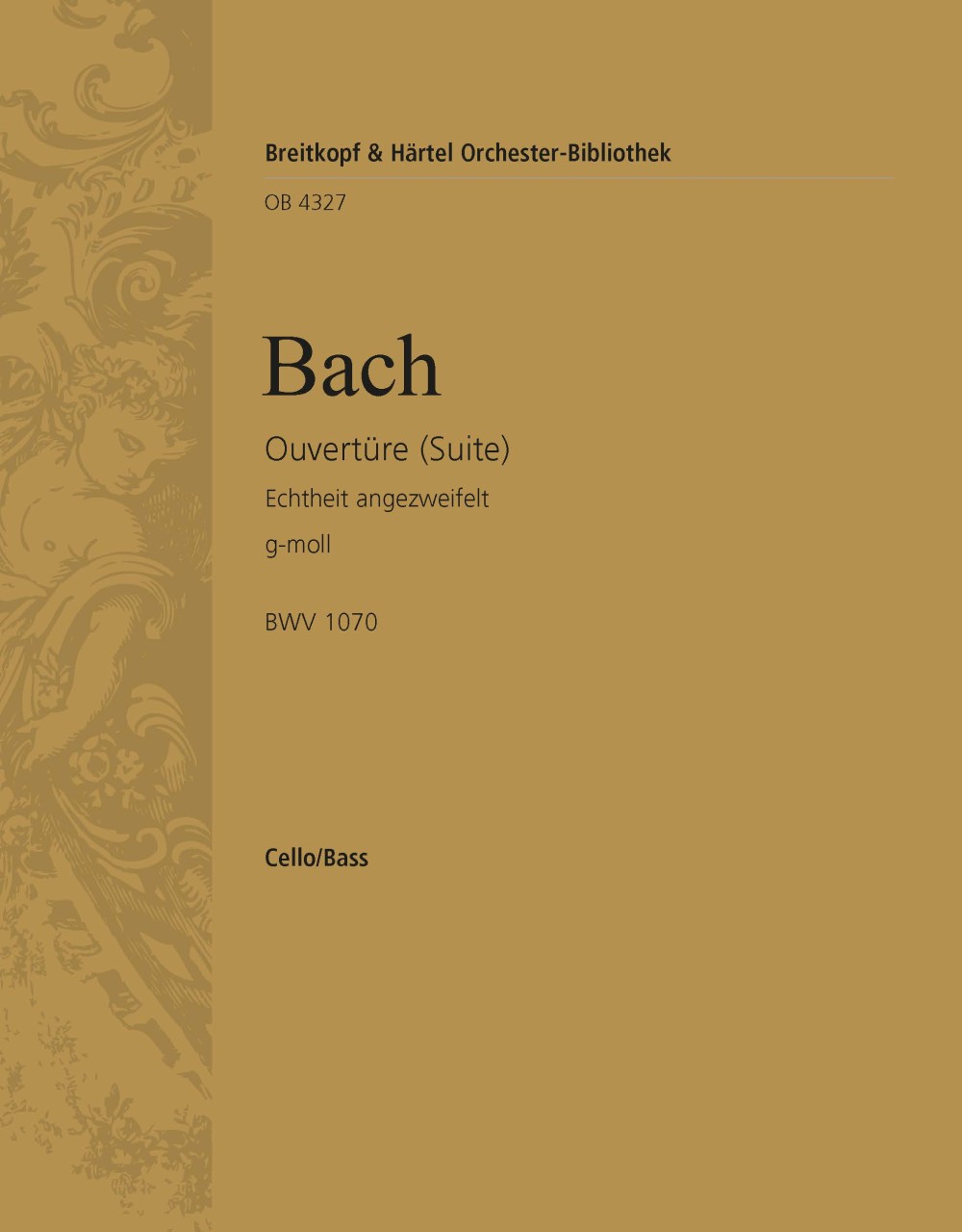 Ouvertüre (Suite) G-Moll Bwv1070