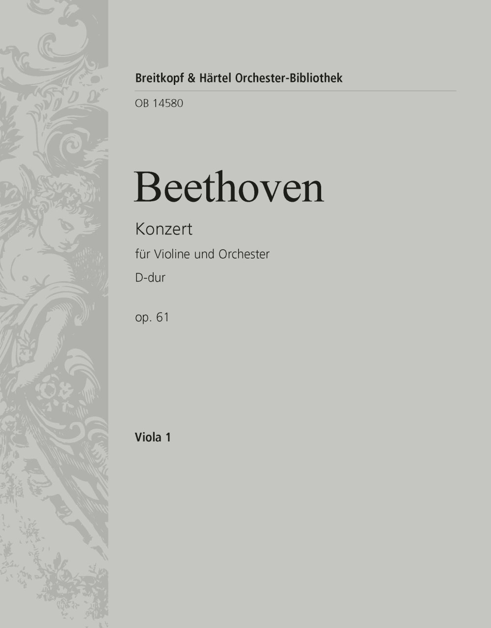 Violinkonzert D-Dur Op. 61