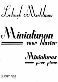 Miniaturen Voor Klavier / 1 (MORTELMANS LODEWIJK)