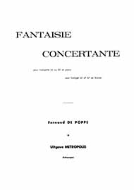 Fantaisie Concertante (DE POPPE FERDINAND)