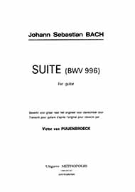Suite, Bwv.996 (BACH JOHANN SEBASTIAN)