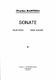 Sonate (BARTSCH CHARLES)