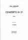 Concerto #21 (Thema) (MOZART WOLFGANG AMADEUS)