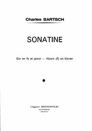 Sonatine (BARTSCH CHARLES)