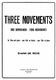 3 Movements (DE ROYE EVARIST)