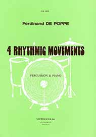 4 Rhythmic Movements (DE POPPE FERDINAND)