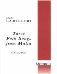 3 Folk/Songs From Malta (CAMILLERI CHARLES)