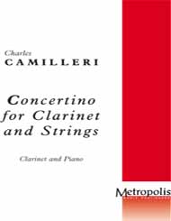 Concertino For Clarinet (CAMILLERI CHARLES)