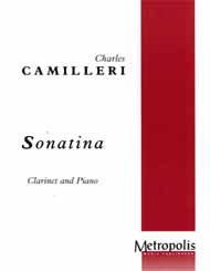 Sonatine For Clarinet And Piano (CAMILLERI CHARLES)