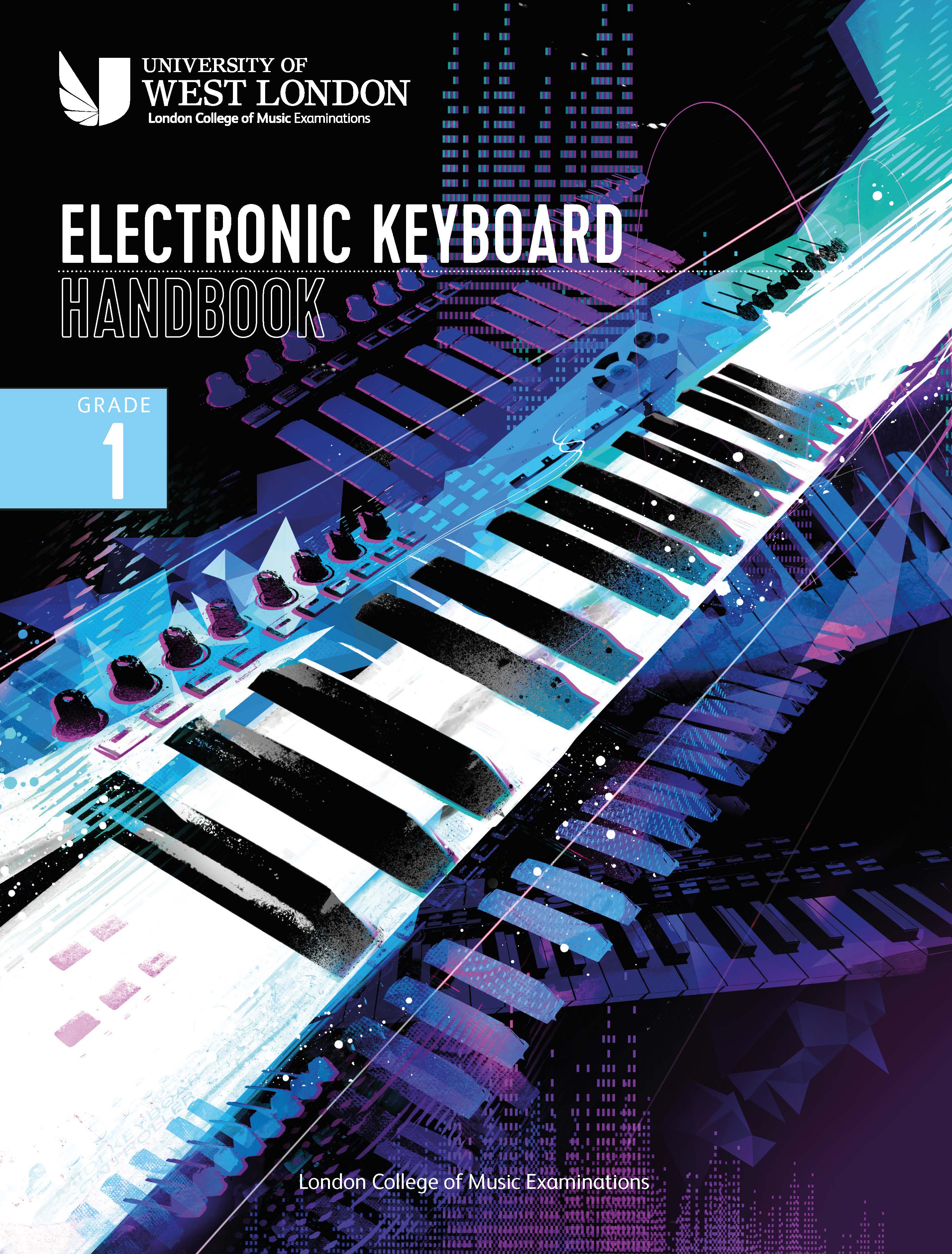London College of Music Electronic Keyboard Handbook 2021 Grade 1