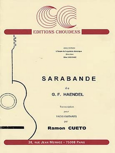 Sarabande (HAENDEL GEORG FRIEDRICH / CUETO)