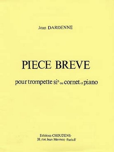 Piece Breve Trompette Ou Cornet (DARDENNE)