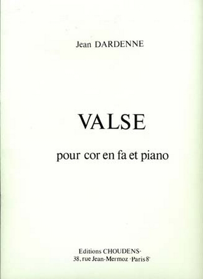 Valse (DARDENNE)