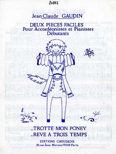 2 Pieces Faciles Pour Accordeonistes Et Pianistes Debutants (GAUDIN)