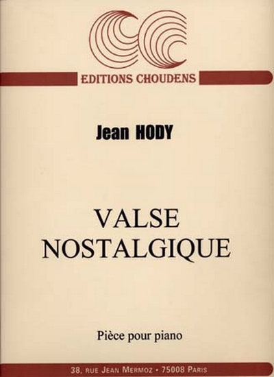 Valse Nostalgique (HODY JEAN)