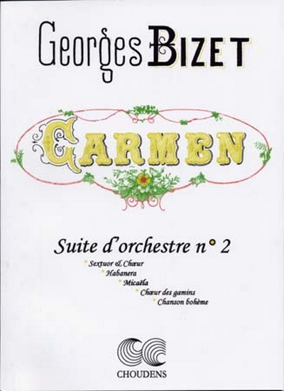 Carmen Suite D'Orchestre N02 (BIZET GEORGES)