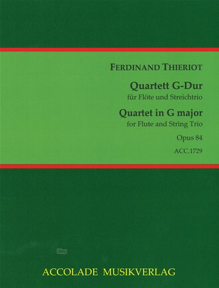 Quartett Op. 84 (THIERIOT FERDINAND)