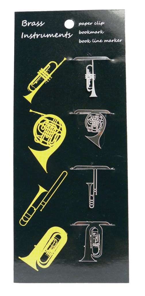 Clip brass instruments 4 pcs