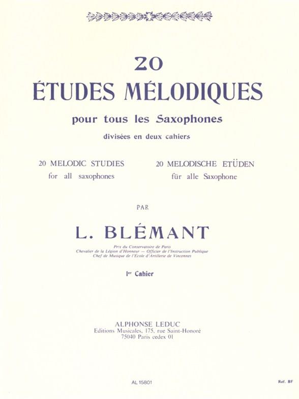 20 Etudes Melodiques Vol.1