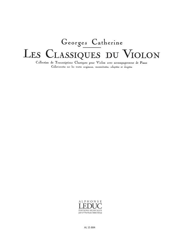 Classique Violon N0113 Thesee:Marche Triomphale