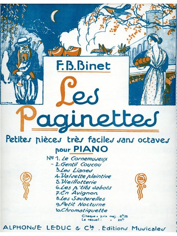 Paginettes N02:Gentil Coucou Piano