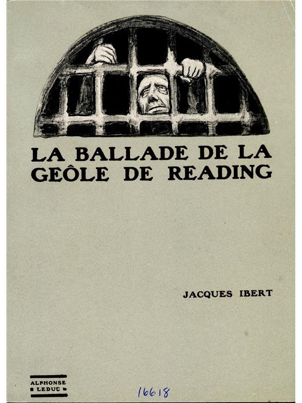 Ballade De La Geole De Reading Partition D'Orchestre In 16 Poche