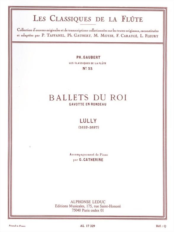 Classique Flûte N033 Ballets Du Roi:Gavotte En Rondeau