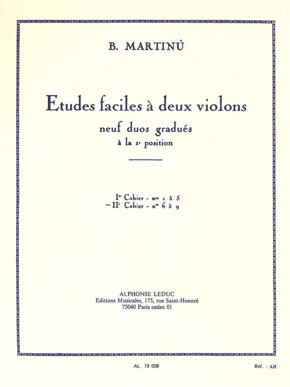 Etudes Faciles A 2 Violons Vol.2