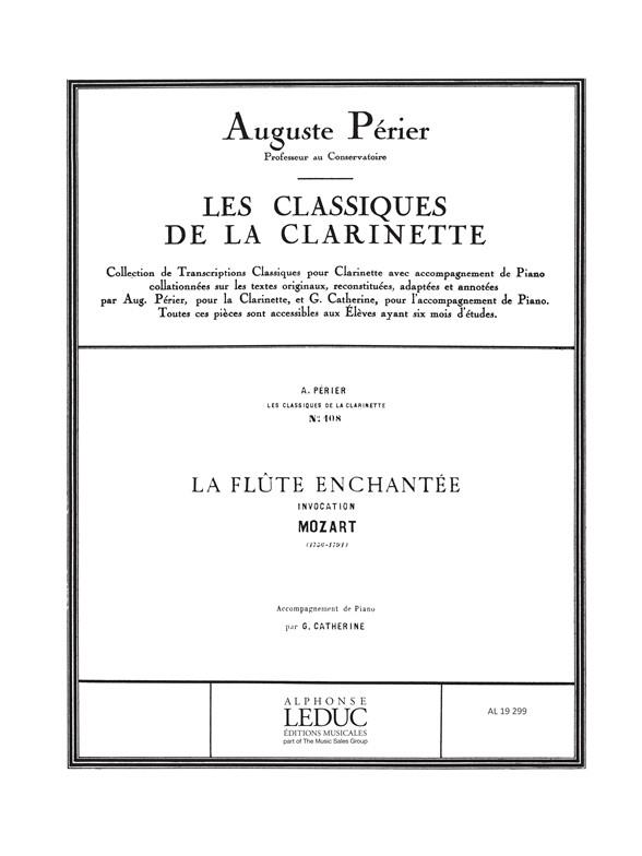 Classique Clarinette N0108 La Flûte Enchantee:Invocation