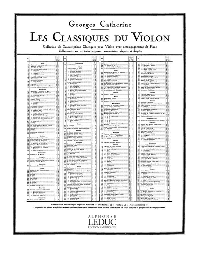 Classique Violon N0296 Prelude N013