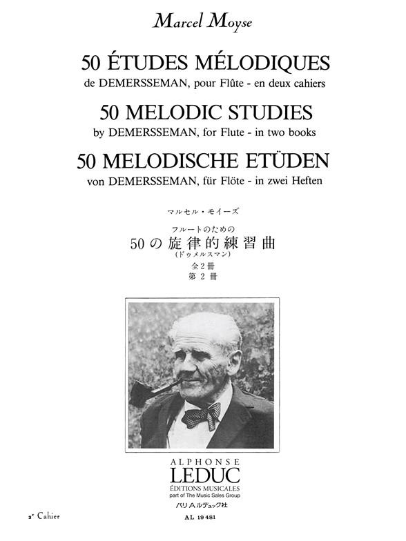 50 Etudes Melodiques Op. 4 D'Apres Demersseman Vol.2 N026 A 50