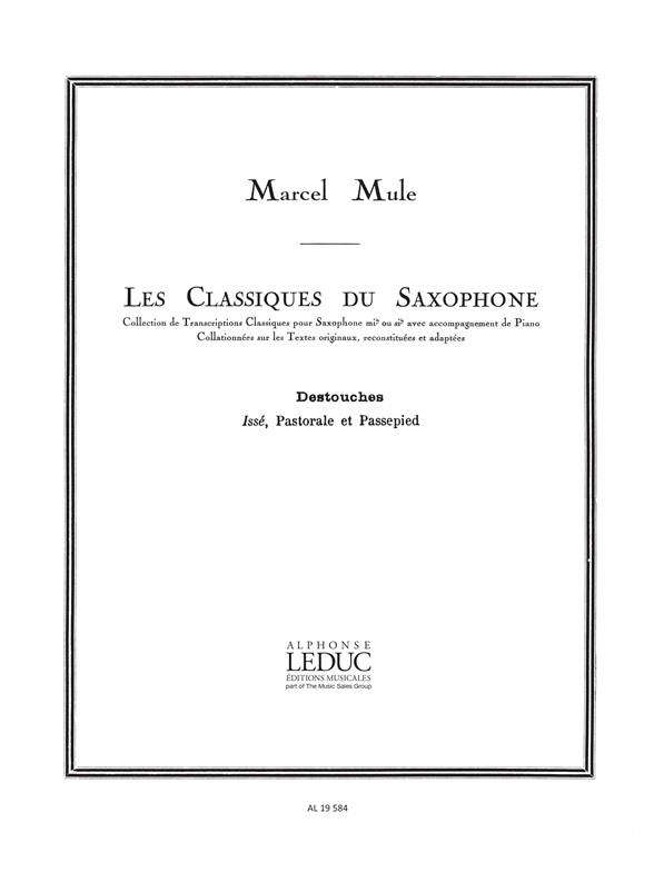 Classique Saxophone Mib N0027 Isse:Pastorale Et Passepied