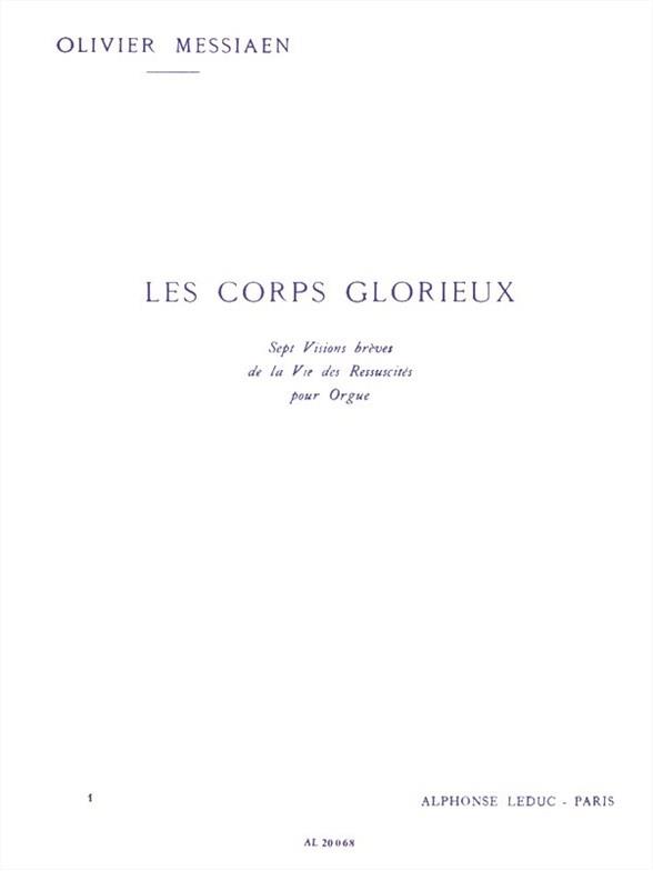 Corps Glorieux Vol.1 Orgue