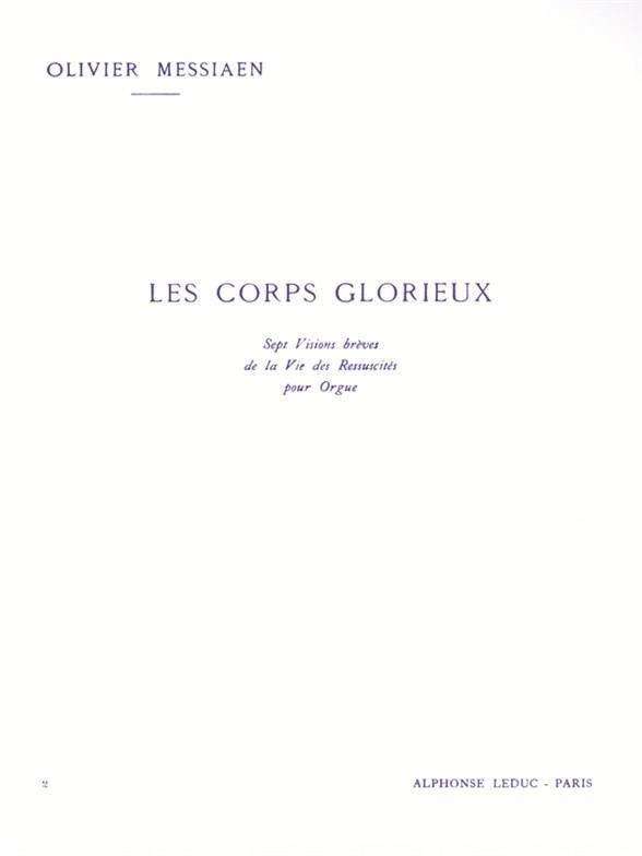Corps Glorieux Vol.2 Orgue