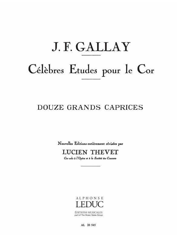 12 Grands Caprices Op. 32 Cor