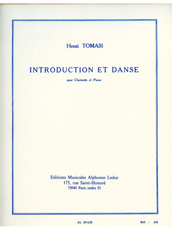 Introduction Et Danse (TOMASI HENRI)