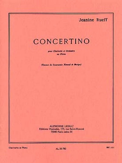 Concertino Op. 15 (RUEFF JANINE)