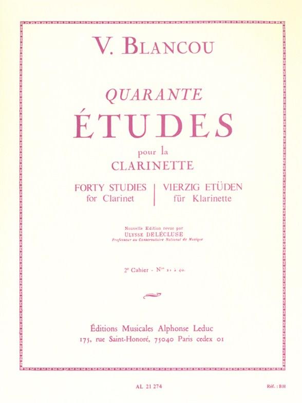 40 Etudes Vol.2 21 A 40