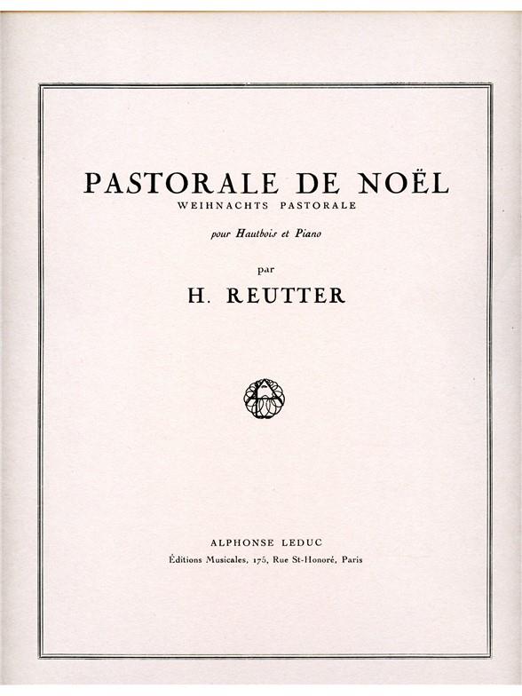 Pastorale De Noel (REUTTER HERMANN)