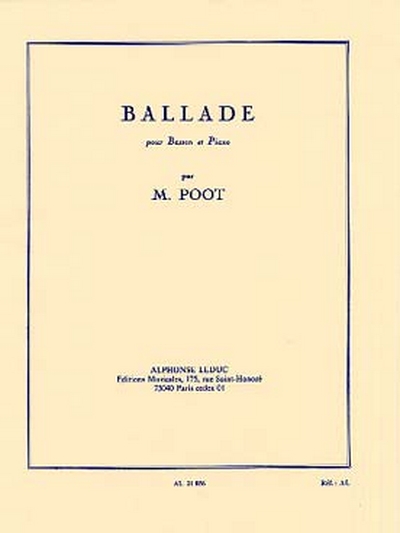 Ballade (POOT MARCEL)