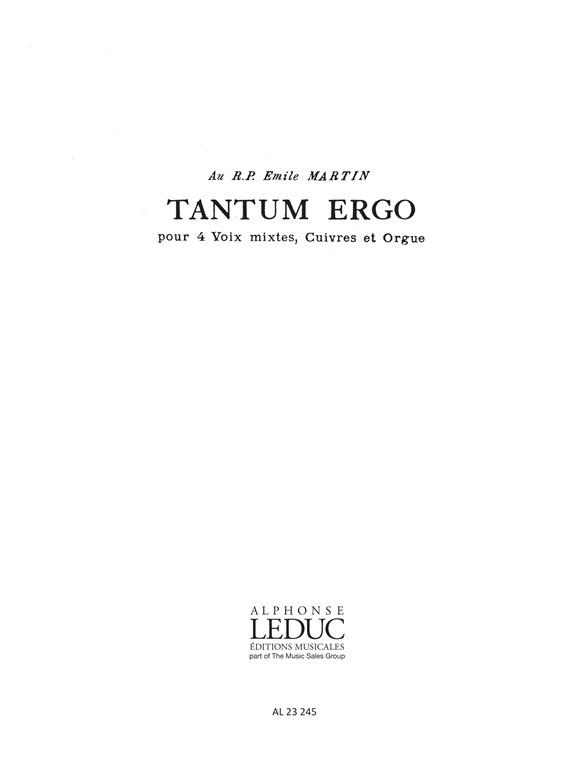 Tantum Ergo