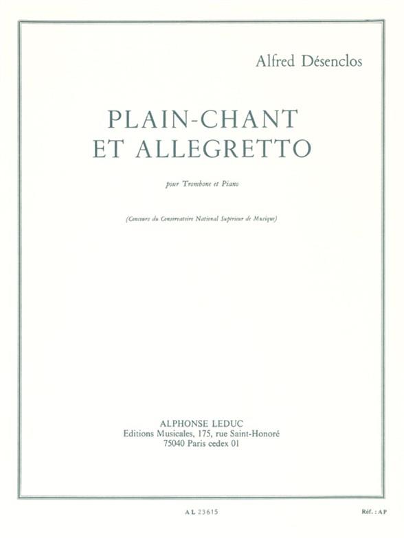 Plain-Chant Et Allegretto