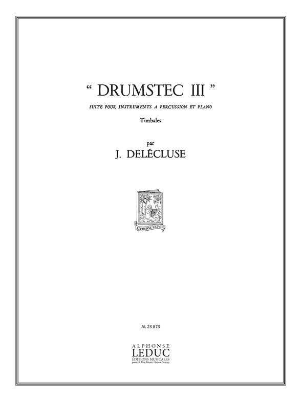 Drumstec N03:Timbales Et Orchestre