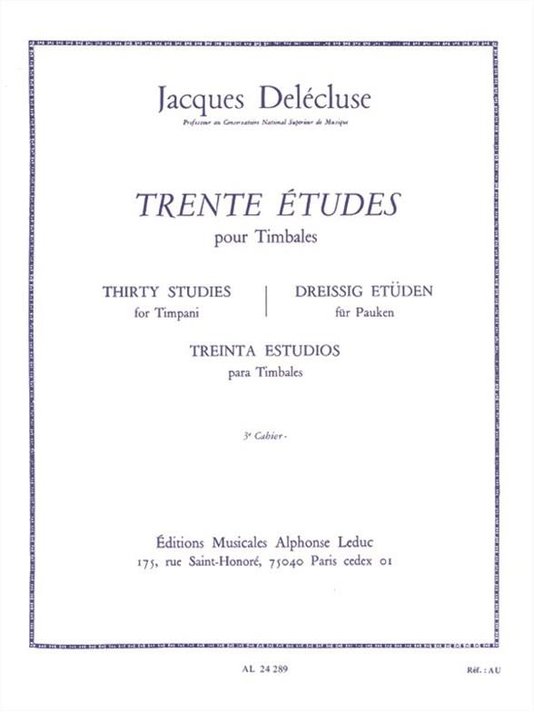 30 Etudes Vol.3