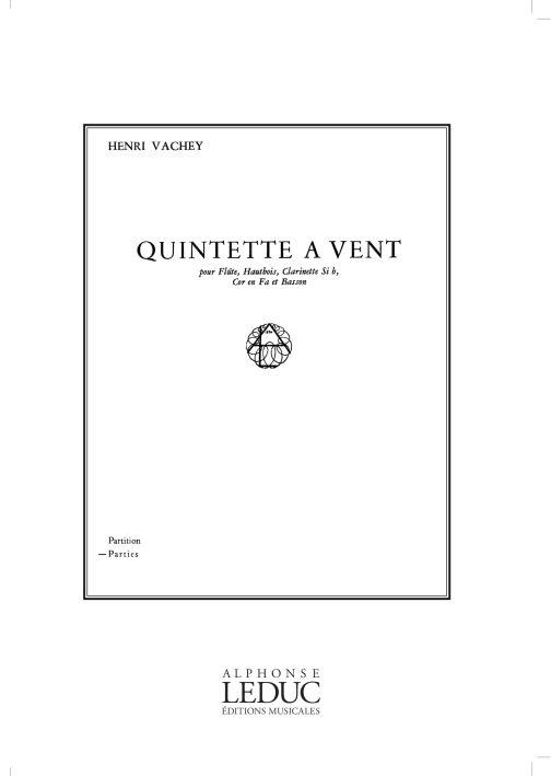 Quintette A Vent (VACHEY HENRI)