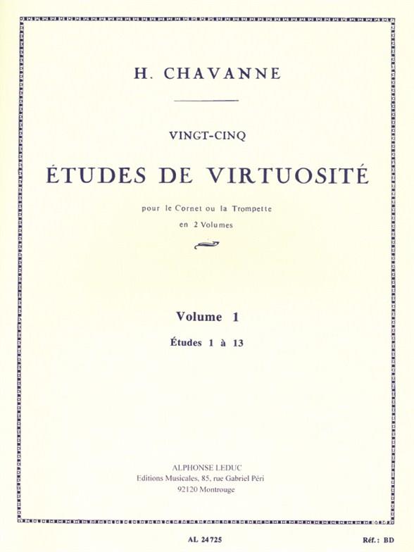 25 Etudes De Virtuosite Vol.1 - Etudes 1 A 13