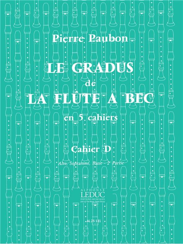 Gradus De La Flûte A Bec Vol.D:Instruments En Fa Vol.2