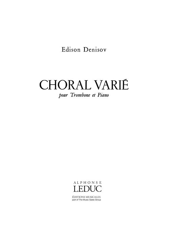 Choral Varie