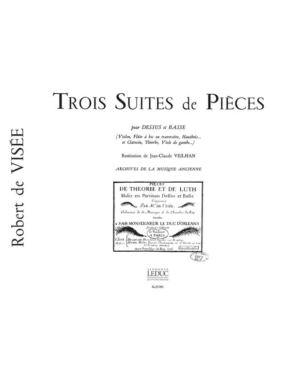 3 Suites De Pieces Dessus Fab/Travers/Vlon/Htbet Basseclcin V.De G (VISEE ROBERT DE)